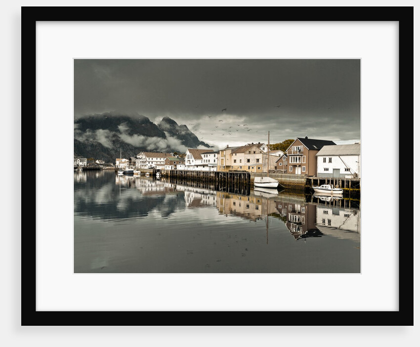 Village in Lofoten, Norway by Assaf Frank